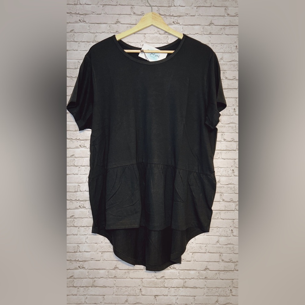 Kris Plus Size Peplum Top